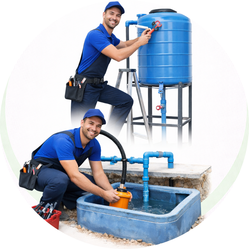 Sump & Overhead Tank Motor Repair